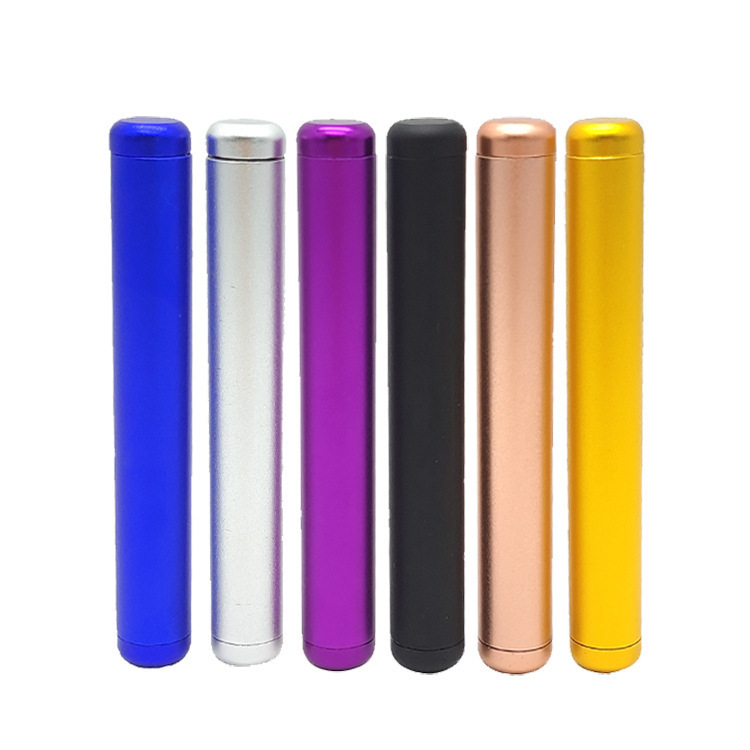 Metal Aluminum Joint Tube Pre Roll Tube Doob Tube 110mm