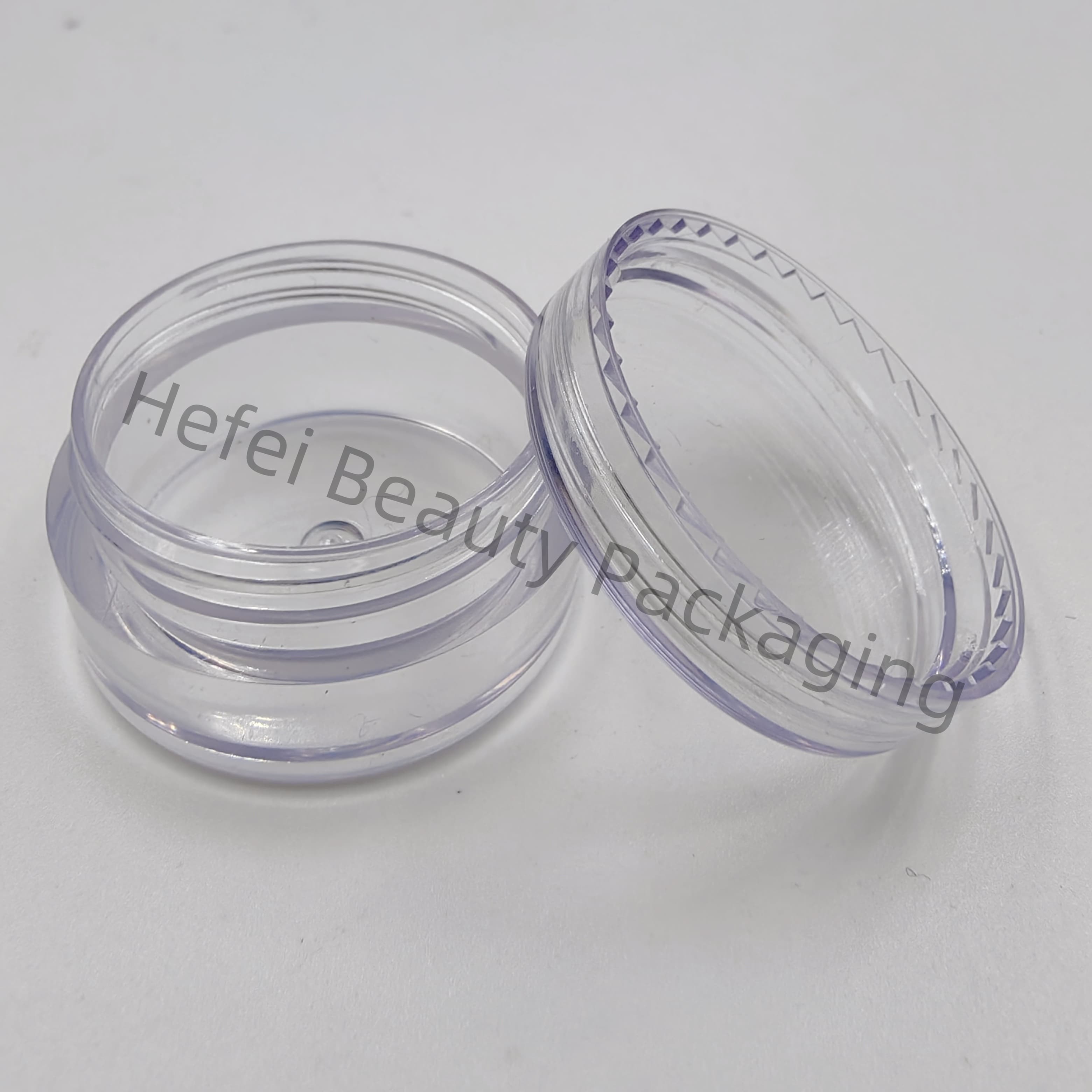 5ml PS Cosmetic Jars Clear Color